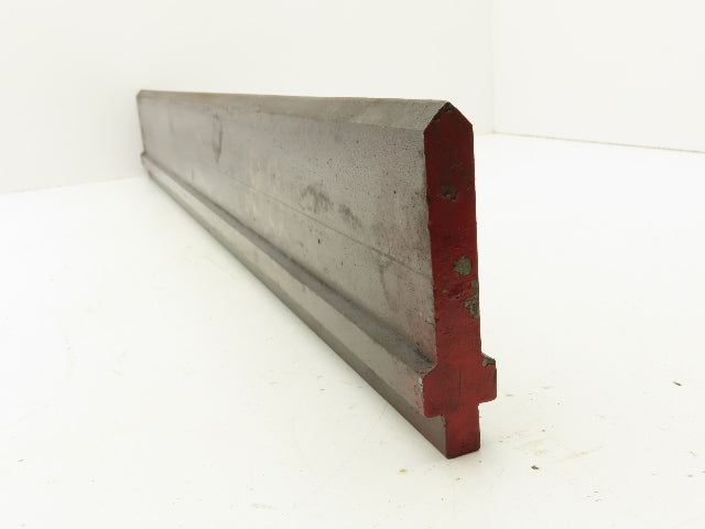Press Brake Punch Die 32-5/16" Long 90° V 5/8" W 3-3/4" H 1/2" Tang