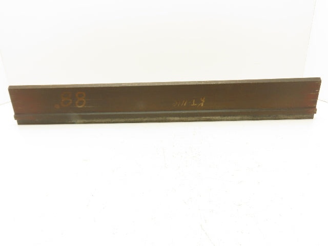 Press Brake Punch Die 32-5/16" Long 90° V 5/8" W 3-3/4" H 1/2" Tang