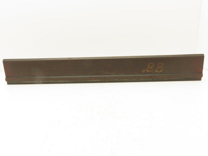 Press Brake Punch Die 32-5/16" Long 90° V 5/8" W 3-3/4" H 1/2" Tang