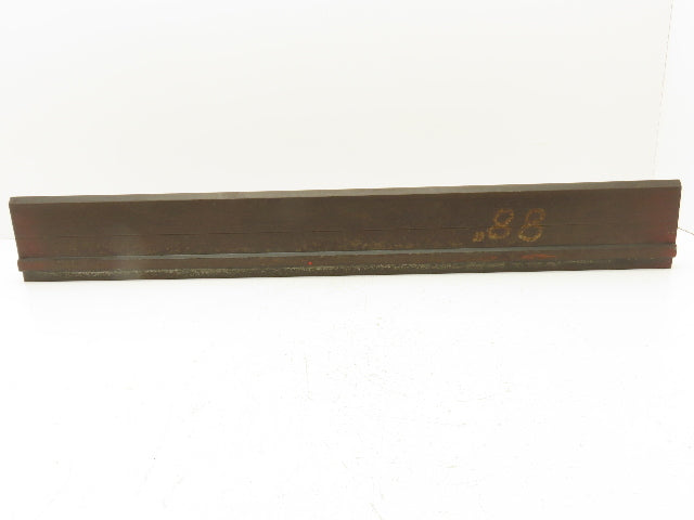 Press Brake Punch Die 32-5/16" Long 90° V 5/8" W 3-3/4" H 1/2" Tang