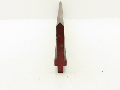 Press Brake Punch Die 32-5/16" Long 90° V 5/8" W 3-3/4" H 1/2" Tang