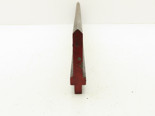 Press Brake Punch Die 32-5/16" Long 90° V 5/8" W 3-3/4" H 1/2" Tang