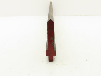 Press Brake Punch Die 32-5/16" Long 90° V 5/8" W 3-3/4" H 1/2" Tang
