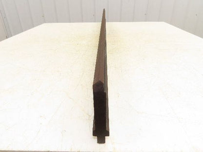 Press Brake Punch Die 47-13/16" Long 90° V 5/8" W 3-3/4" H 1/2" Tang 17/32" Tip