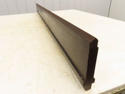Press Brake Punch Die 47-13/16" Long 90° V 5/8" W 3-3/4" H 1/2" Tang 17/32" Tip