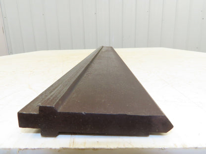 Press Brake Punch Die 47-13/16" Long 90° V 5/8" W 3-3/4" H 1/2" Tang 17/32" Tip