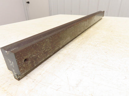 Press Brake Die 31-5/16" Long 90° V 1/2" W 5/16" D 1-3/4" H 1/2" Tang
