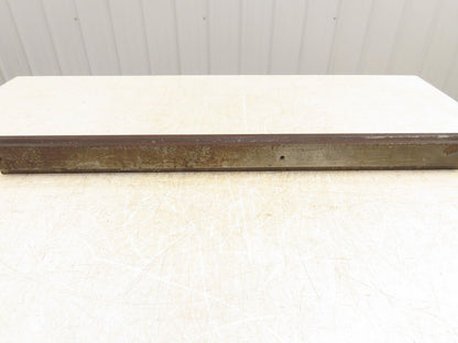 Press Brake Die 31-5/16" Long 90° V 1/2" W 5/16" D 1-3/4" H 1/2" Tang