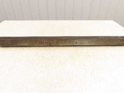 Press Brake Die 31-5/16" Long 90° V 1/2" W 5/16" D 1-3/4" H 1/2" Tang
