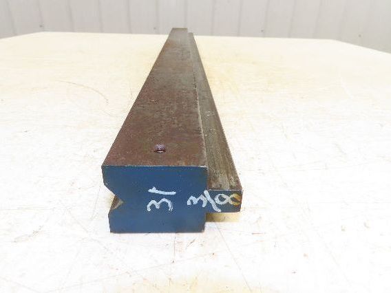 Press Brake Die 31-5/16" Long 90° V 1/2" W 5/16" D 1-3/4" H 1/2" Tang