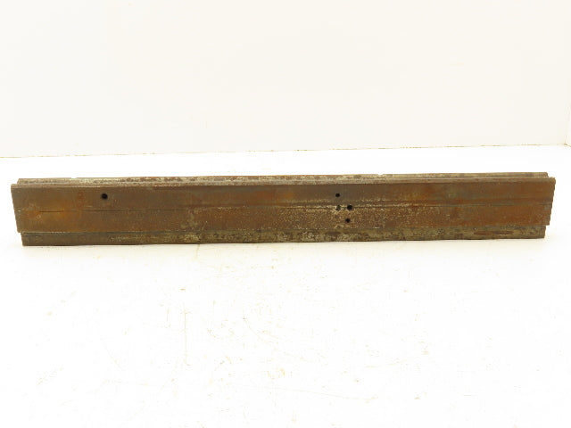 Press Brake Die 19-3/4" Long 90° V 7/16" W 1/4" D 1-13/16" H 1/2" Tang