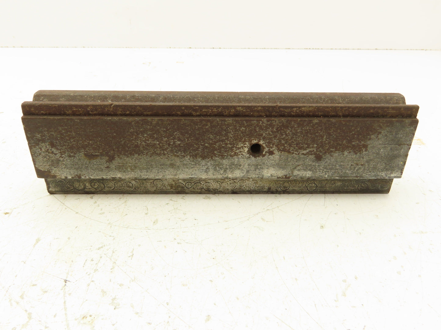 Press Brake Die 8-1/2" Long 90° V 1/2" W 1/4" D 1-3/4" H 1/2" Tang