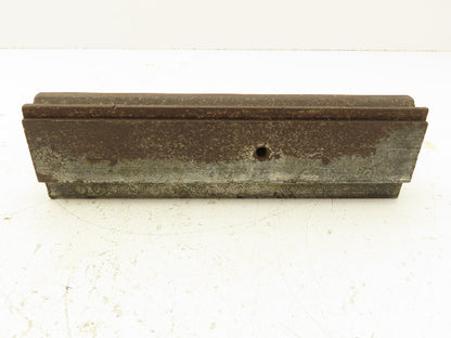 Press Brake Die 8-1/2" Long 90° V 1/2" W 1/4" D 1-3/4" H 1/2" Tang