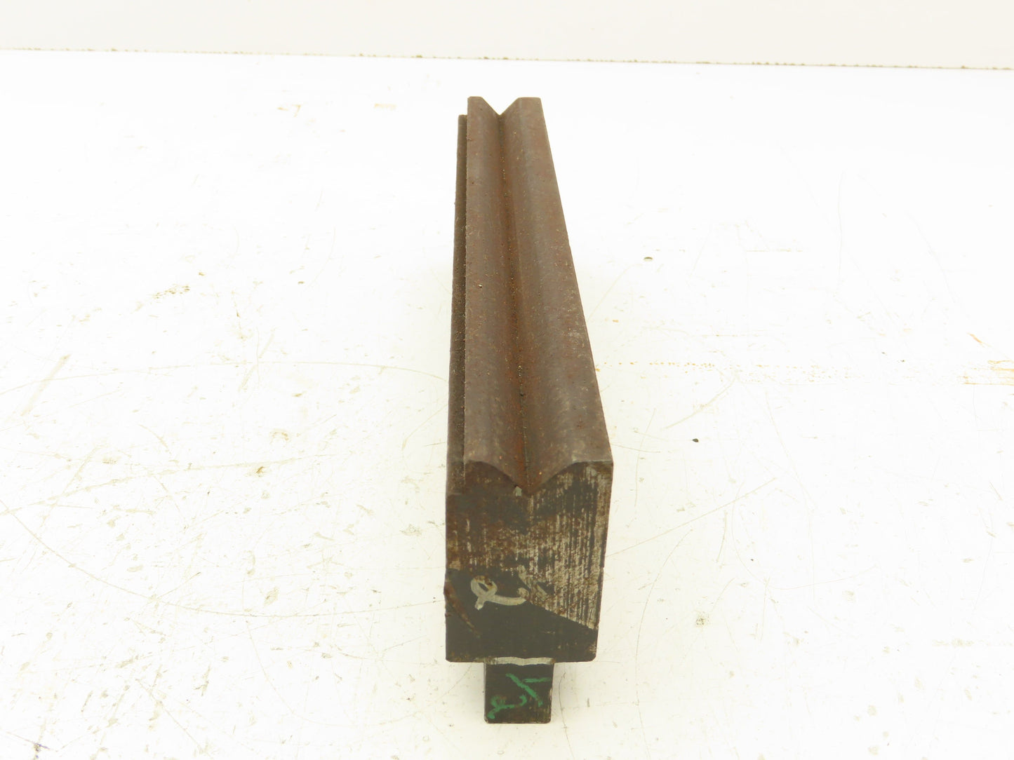 Press Brake Die 8-1/2" Long 90° V 1/2" W 1/4" D 1-3/4" H 1/2" Tang