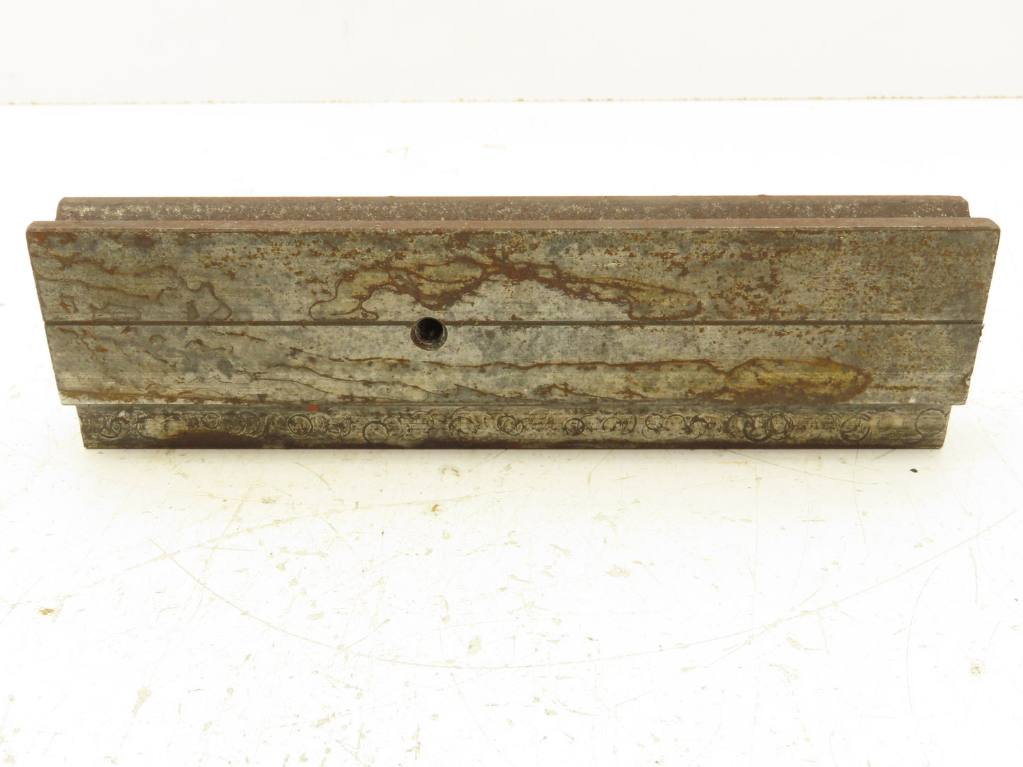 Press Brake Die 8-1/2" Long 90° V 1/2" W 1/4" D 1-3/4" H 1/2" Tang