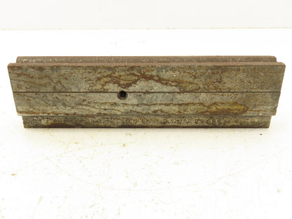 Press Brake Die 8-1/2" Long 90° V 1/2" W 1/4" D 1-3/4" H 1/2" Tang