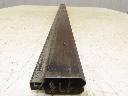 Press Brake Die 49-1/16" Long 90° V 1/4" W 1/8" D 1-3/4" H 1/2" Tang