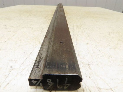 Press Brake Die 49-1/16" Long 90° V 1/4" W 1/8" D 1-3/4" H 1/2" Tang