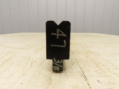 Press Brake Die 47" Long 90° V 3/8" W 1/4" D 1-3/4" H 1/2" Tang