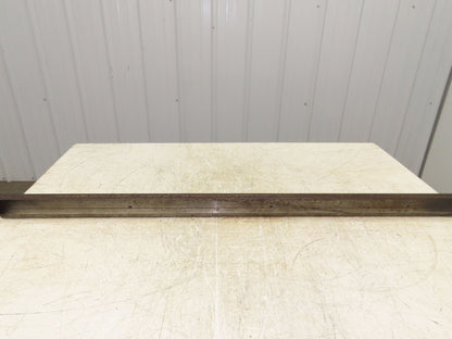 Press Brake Die 47" Long 90° V 3/8" W 1/4" D 1-3/4" H 1/2" Tang