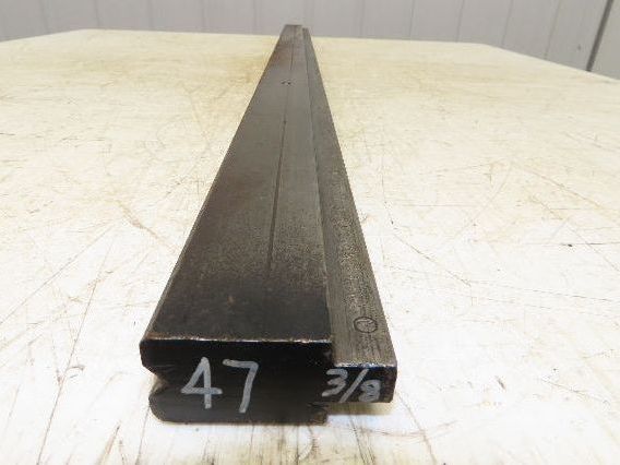 Press Brake Die 47" Long 90° V 3/8" W 1/4" D 1-3/4" H 1/2" Tang