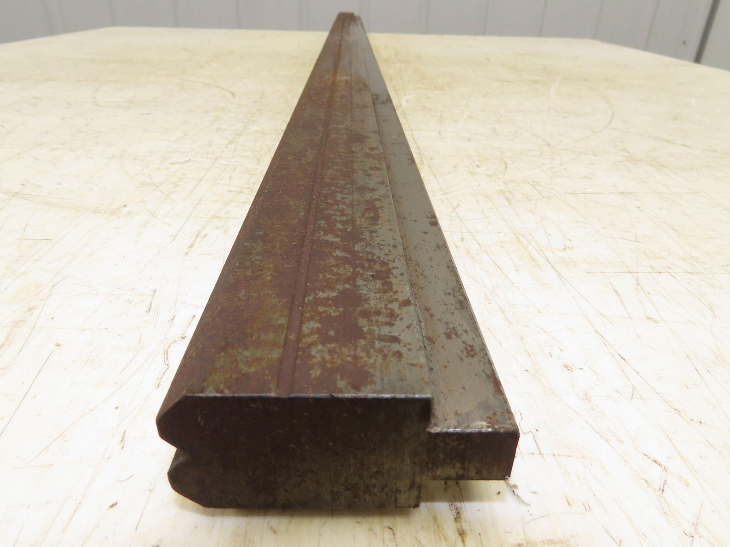 Press Brake Die 61" Long 90° V 5/16" W 1/8" D 1-13/16" H 1/2" Tang