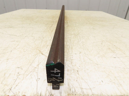 Press Brake Die 47-3/4" Long 90° V 1/4" W 1/4" D 1-3/4" H 1/2" Tang