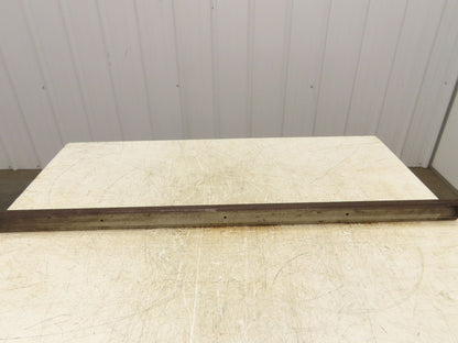 Press Brake Die 47-3/4" Long 90° V 1/4" W 1/4" D 1-3/4" H 1/2" Tang