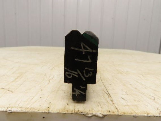 Press Brake Die 47-3/4" Long 90° V 1/4" W 1/4" D 1-3/4" H 1/2" Tang