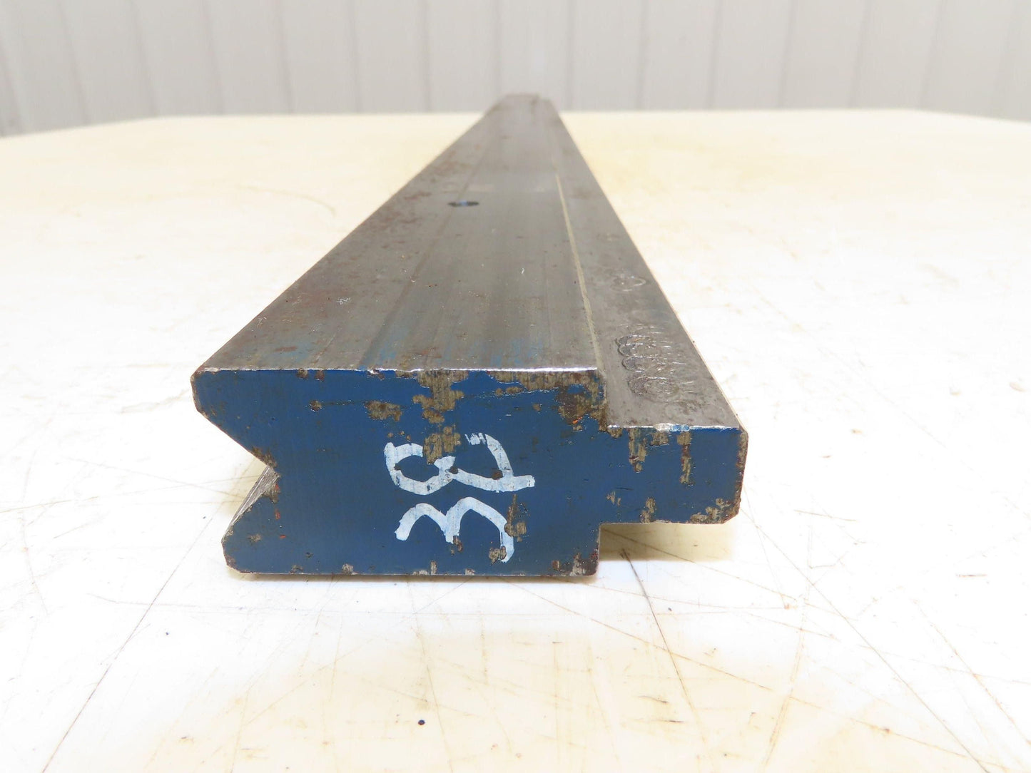 Press Brake Die 38" Long 90° V 5/8" W 5/16" D 1-3/4" H 1/2" Tang