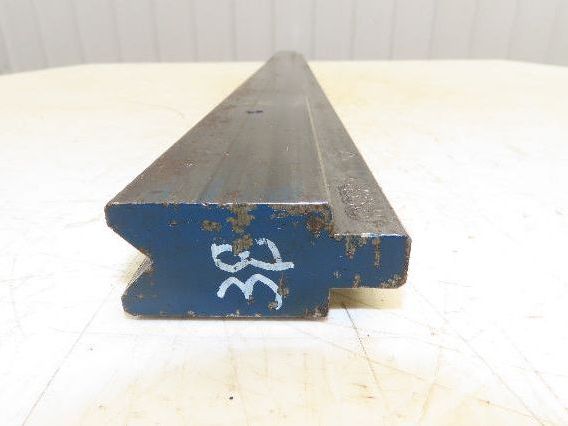 Press Brake Die 38" Long 90° V 5/8" W 5/16" D 1-3/4" H 1/2" Tang