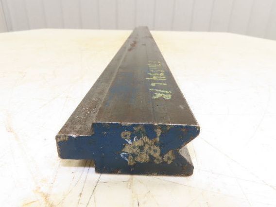 Press Brake Die 38" Long 90° V 5/8" W 5/16" D 1-3/4" H 1/2" Tang