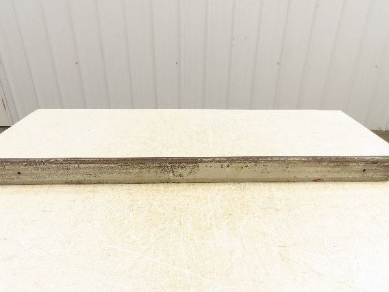Press Brake Die 37" Long 90° V 1/4" W 1/8" D 1-3/4" H 1/2" Tang