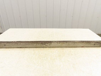 Press Brake Die 37" Long 90° V 1/4" W 1/8" D 1-3/4" H 1/2" Tang