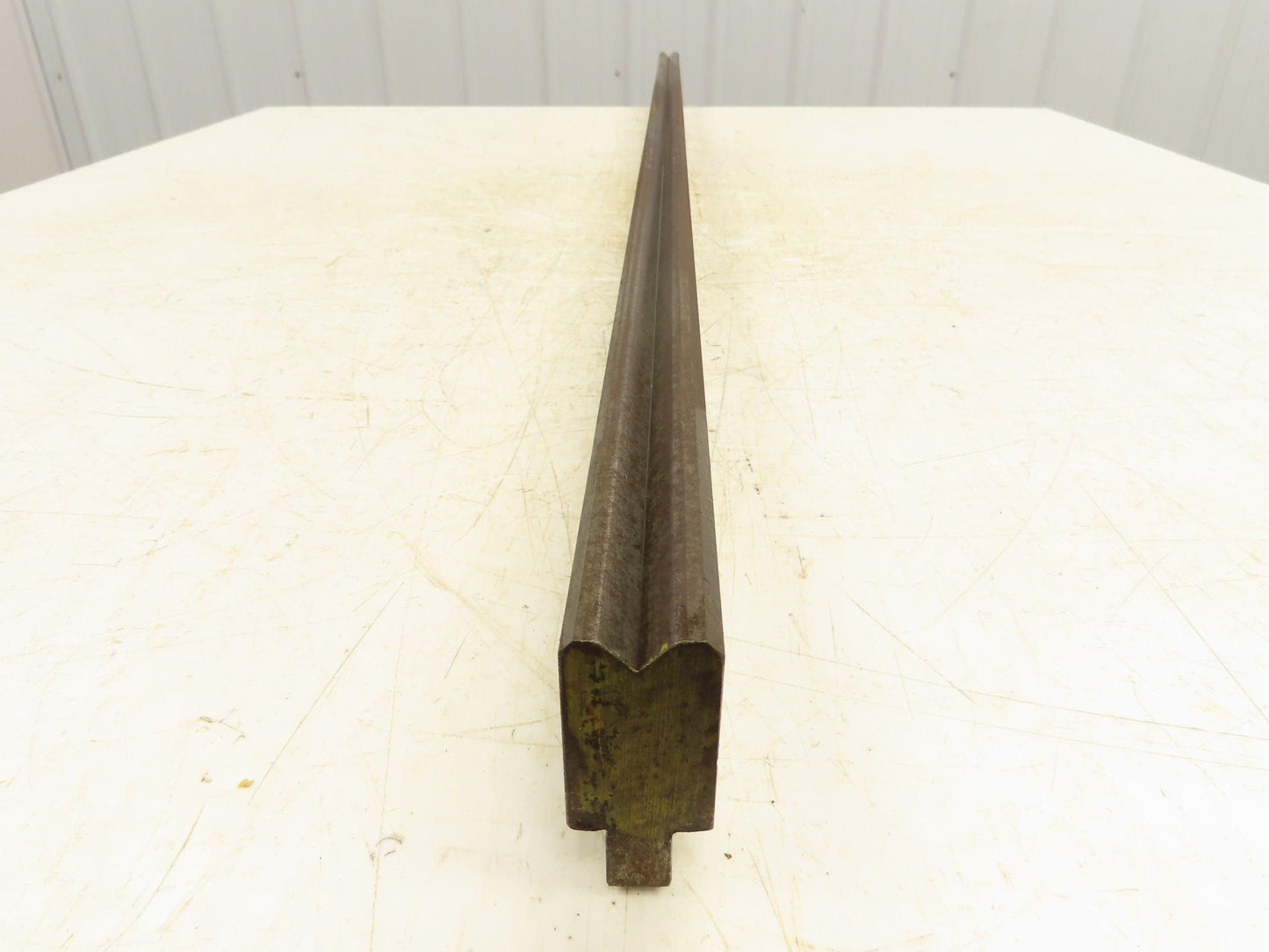 Press Brake Die 51-1/4" Long 90° V 7/16" W 1/4" D 1-3/4" H 1/2" Tang