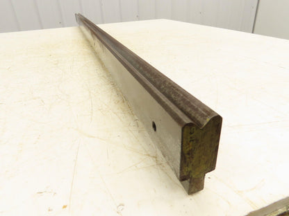 Press Brake Die 51-1/4" Long 90° V 7/16" W 1/4" D 1-3/4" H 1/2" Tang
