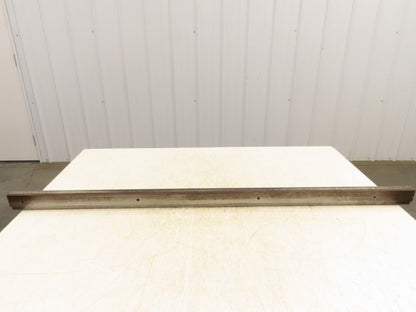 Press Brake Die 51-1/4" Long 90° V 7/16" W 1/4" D 1-3/4" H 1/2" Tang
