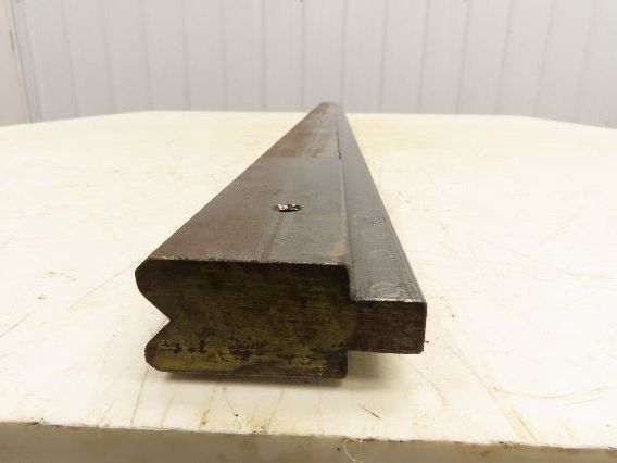 Press Brake Die 51-1/4" Long 90° V 7/16" W 1/4" D 1-3/4" H 1/2" Tang