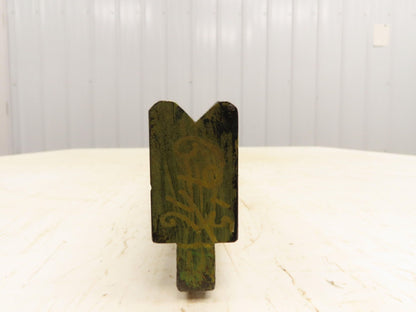 Press Brake Die 51-1/4" Long 90° V 7/16" W 1/4" D 1-3/4" H 1/2" Tang