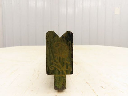 Press Brake Die 51-1/4" Long 90° V 7/16" W 1/4" D 1-3/4" H 1/2" Tang