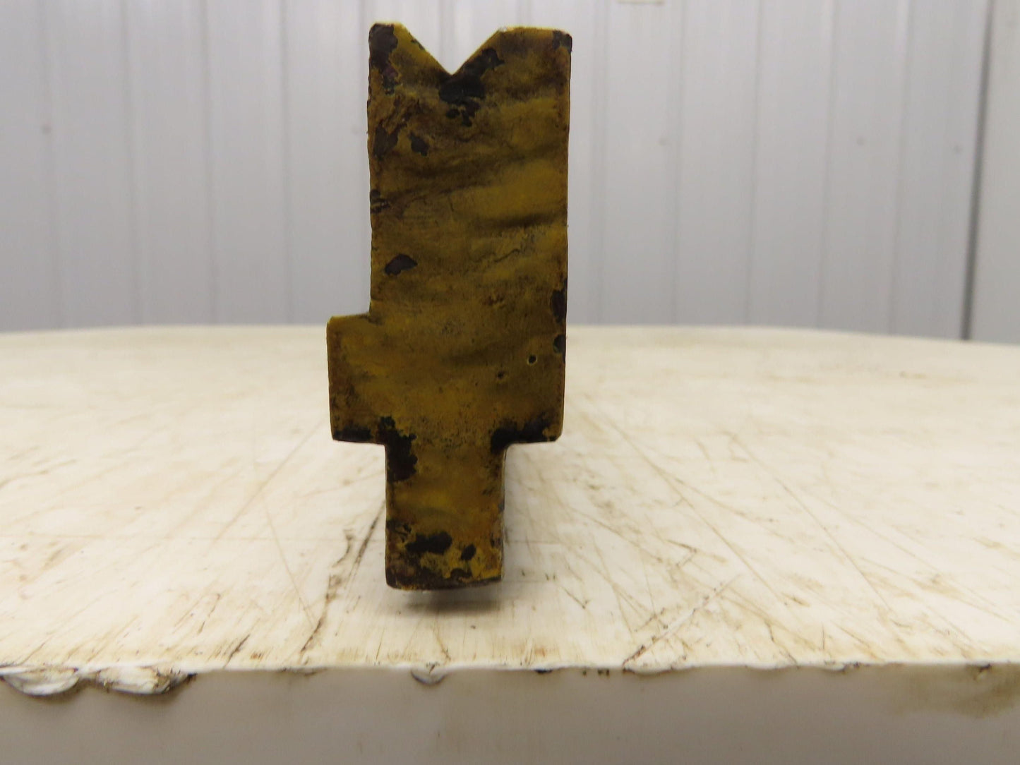 Press Brake Die 51-1/2" Long 90° V 5/16" W 3/16" D 1-11/16" H 1/2" Tang