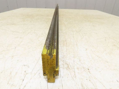 Press Brake Die 51-1/2" Long 90° V 5/16" W 3/16" D 1-11/16" H 1/2" Tang