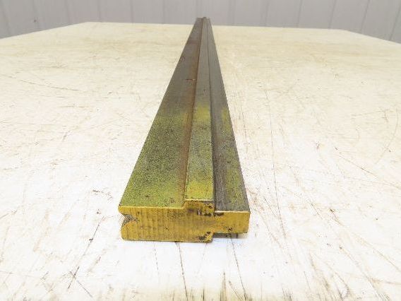 Press Brake Die 51-1/2" Long 90° V 5/16" W 3/16" D 1-11/16" H 1/2" Tang
