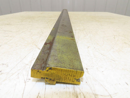 Press Brake Die 51-1/2" Long 90° V 5/16" W 3/16" D 1-11/16" H 1/2" Tang