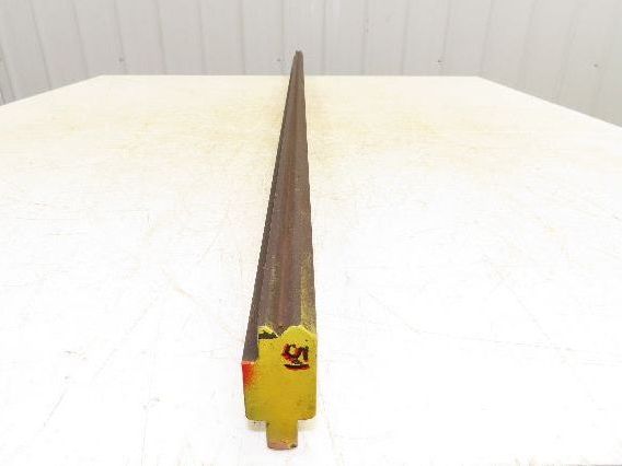 Press Brake Die 51" Long 90° V 5/16" W 1/8" D 1-3/4" H 1/2" Tang