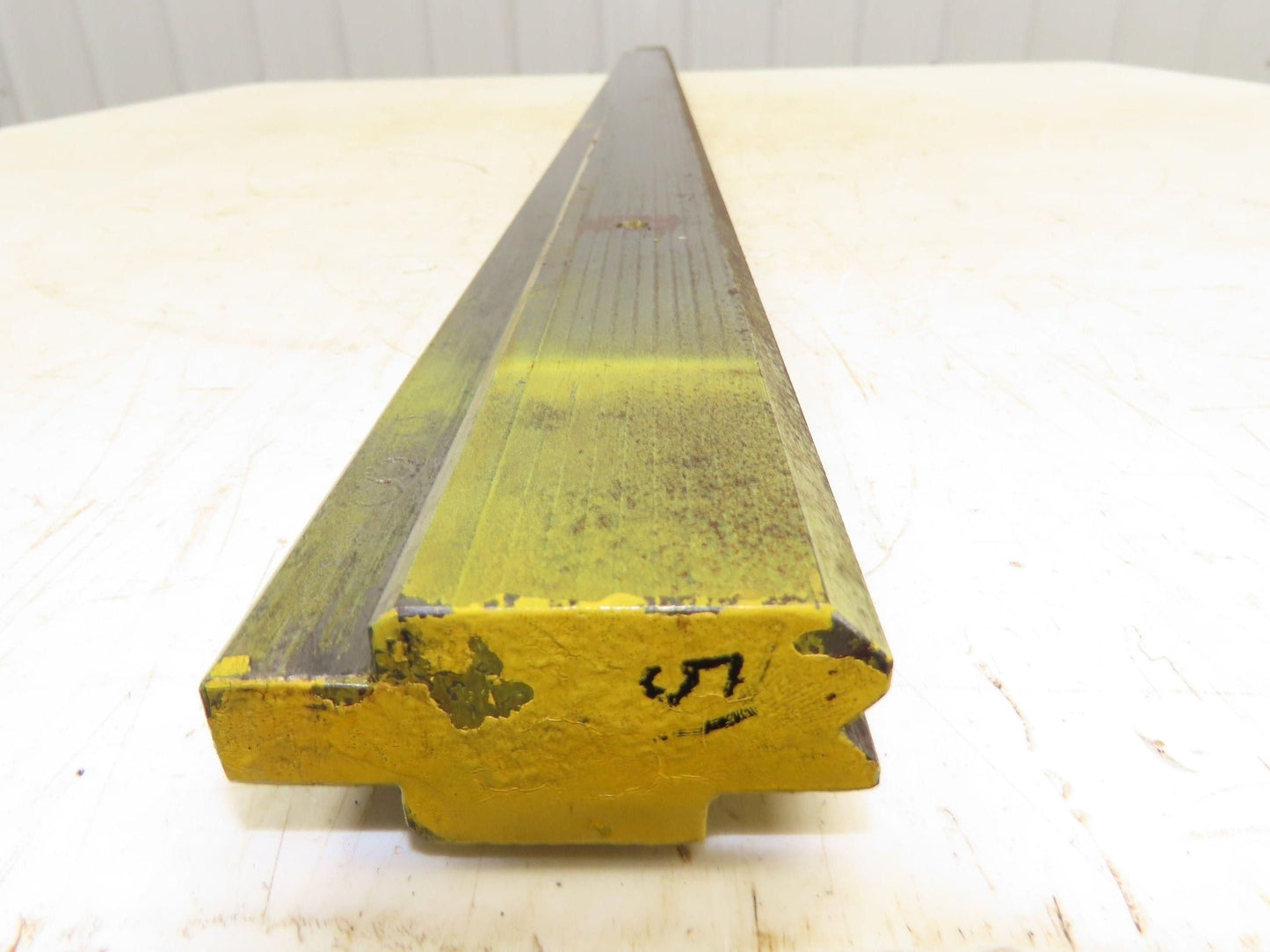 Press Brake Die 51" Long 90° V 5/16" W 1/8" D 1-3/4" H 1/2" Tang