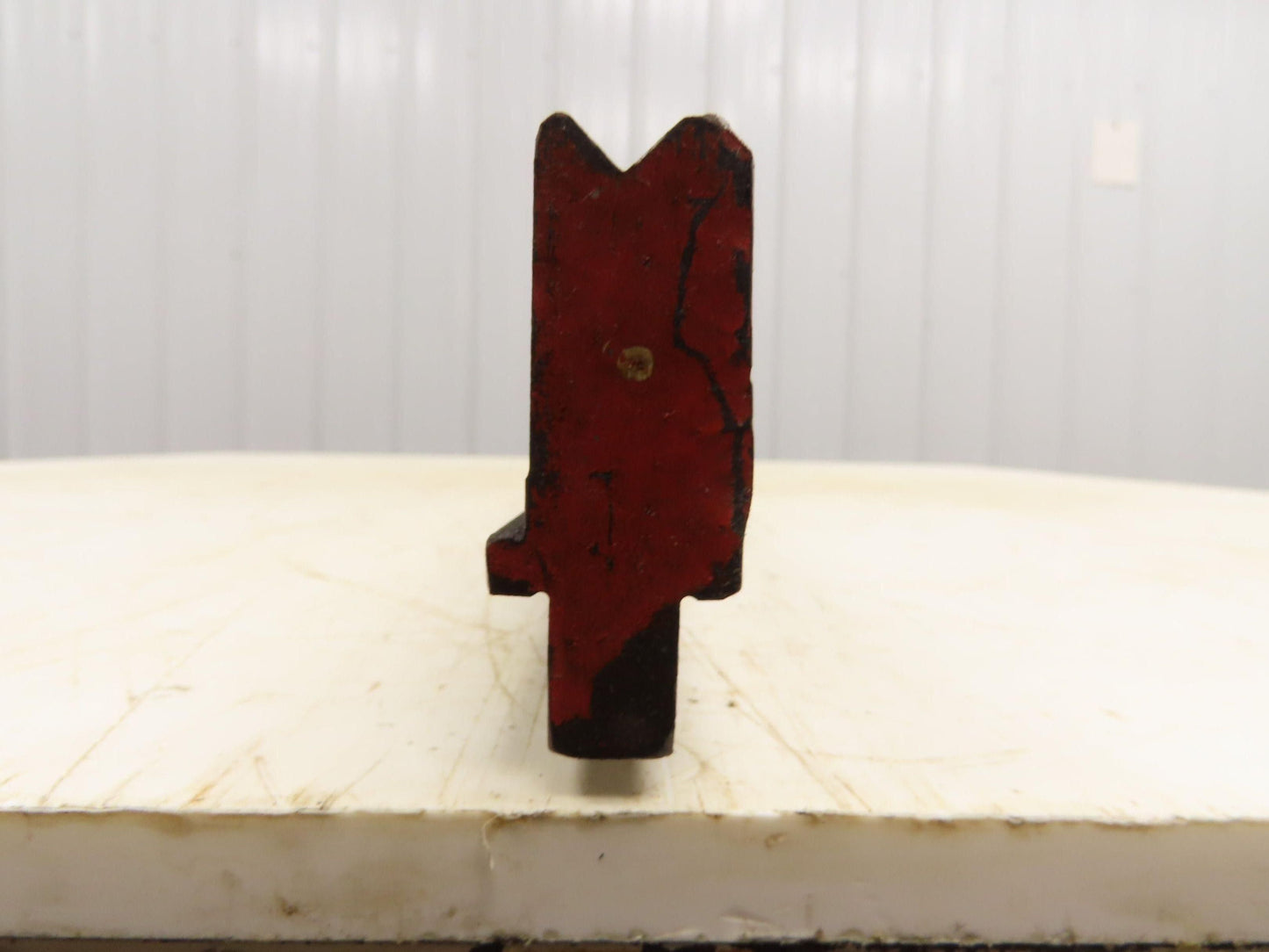 Press Brake Die 60-1/4" Long 90° V 7/16" W 3/16" D 1-3/4" H 1/2" Tang