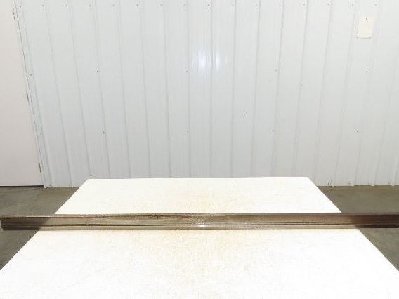 Press Brake Die 60-1/4" Long 90° V 7/16" W 3/16" D 1-3/4" H 1/2" Tang