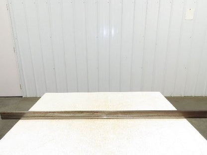 Press Brake Die 60-1/4" Long 90° V 7/16" W 3/16" D 1-3/4" H 1/2" Tang