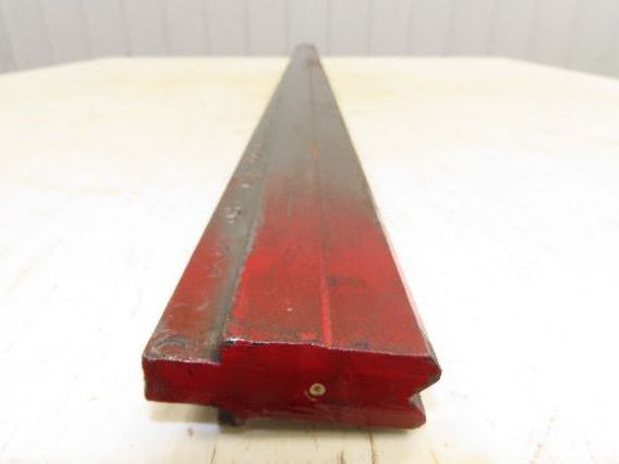 Press Brake Die 60-1/4" Long 90° V 7/16" W 3/16" D 1-3/4" H 1/2" Tang